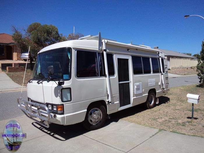 Toyota Coaster motorhome